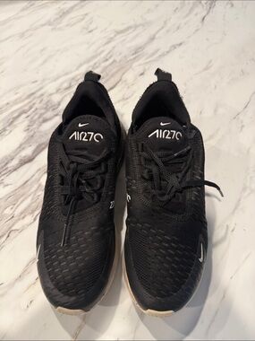 Nike Black Air270 Athletic Sneakers